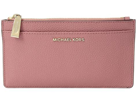 michael kors pearl grey wallet|michael kors small pink wallet.